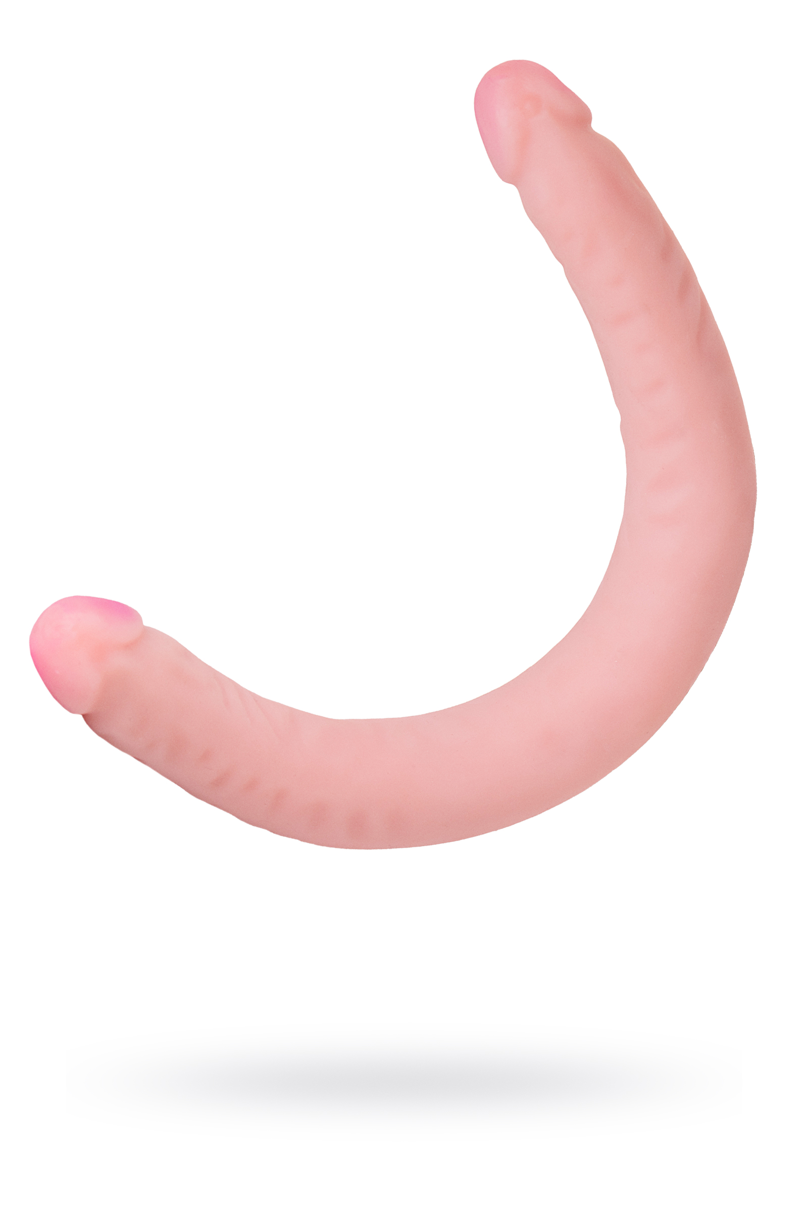 Фаллоимитатор  двустороний   LOVETOY LESBI TOUCH, телесный 43 см