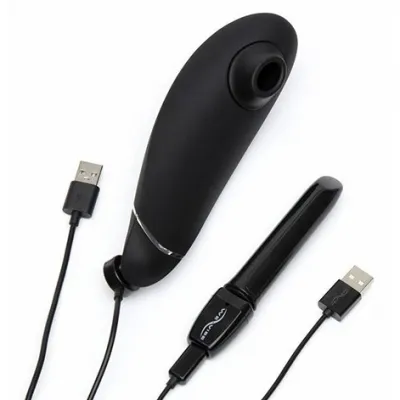 Набор Silver Delights: Womanizer Premium + We-Vibe Tango