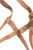 Фаллопротез RealStick Strap-On Ewan, TPE, телесный, 15 см