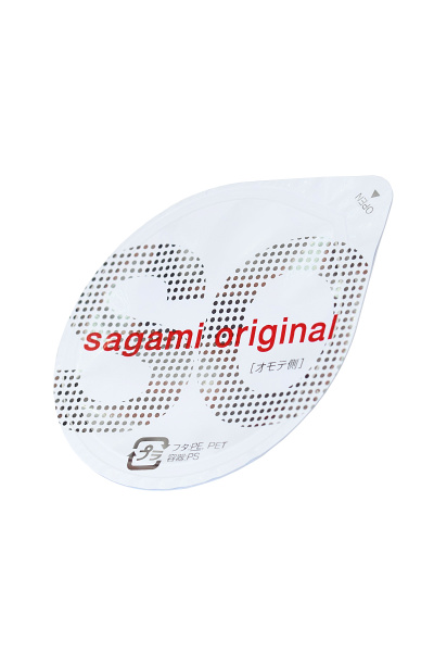 Презервативы Sagami №1 полиуретановые Original 0.02, 1шт 