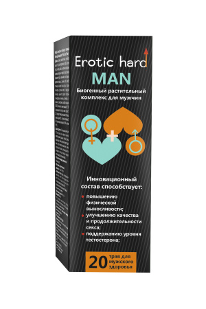 Сироп для мужчин   «Erotic hard» , для усиление эрекции, 