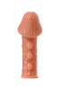 Насадка KOKOS с дополнительной стимуляцией,TRP,телесная, 12,7 см