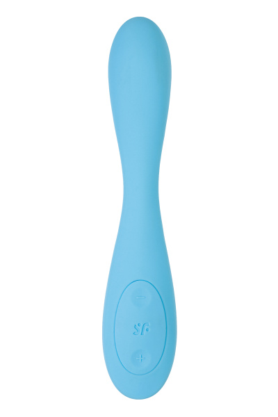 Многофункциональный вибратор для пар Satisfyer G-Spot Flex 4, голубой