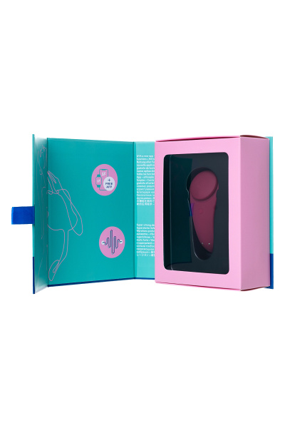 Вибромассажер Satisfyer Sexy Secret, силикон, красный, 8,5 см