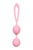 Вагинальные шарики  TOYFA A-Toys, силикон, розовый, 17 см, Ø 3,1
