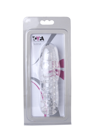 Насадка Toyfa, Прозрачная, 8 см, Ø 2,5