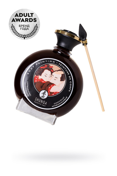 Крем-краска для тела декоративная  Shunga  /шоколад/ 100мл