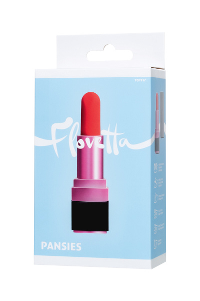 Минивибратор TOYFA Flovetta  PANSIES
